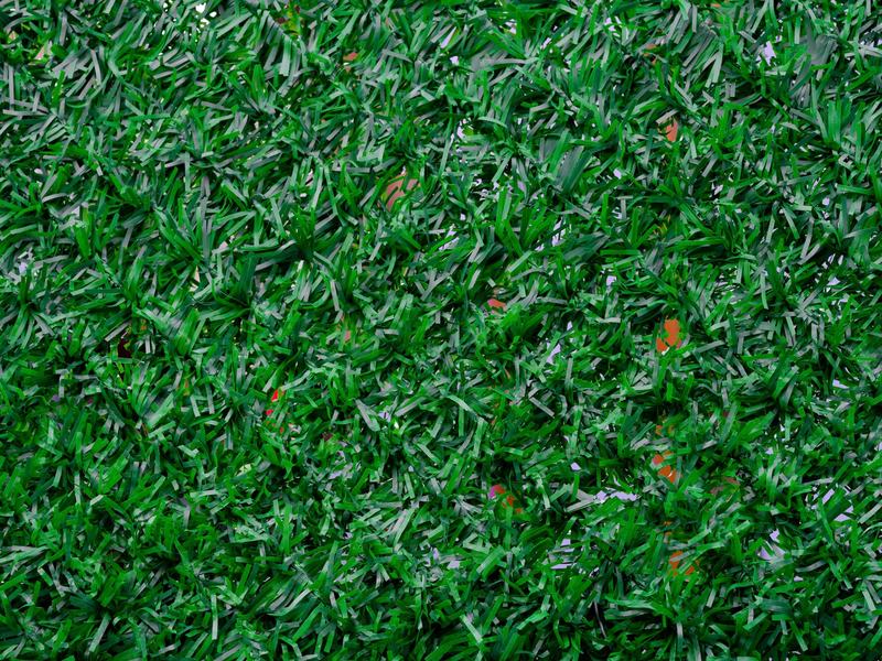 Artificial turf crew working near Des Moines